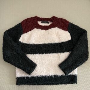 Isabel Morant Color Block Mohair Sweater